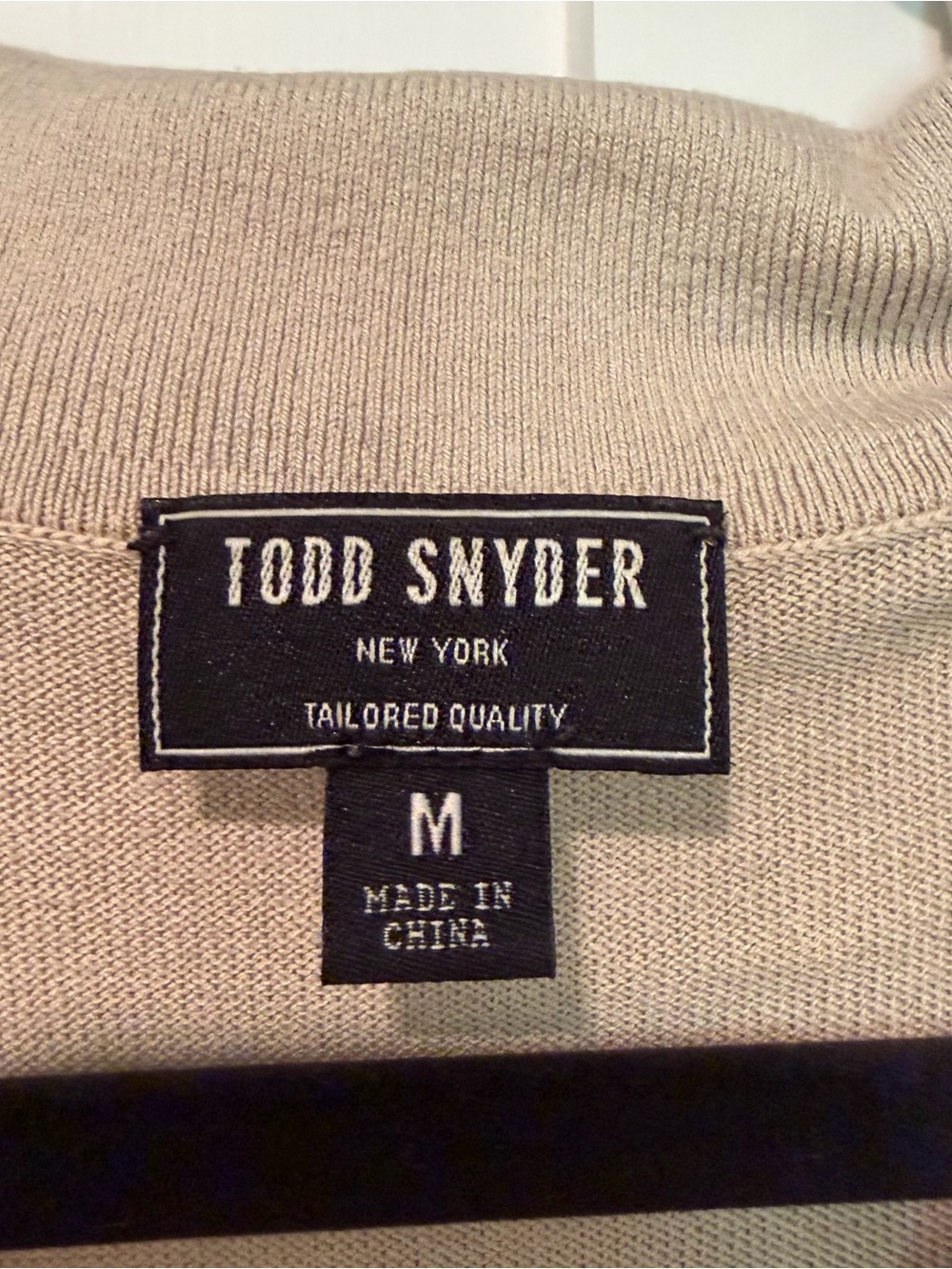Todd Snyder Long-Sleeve Polo - Picture 2 of 3